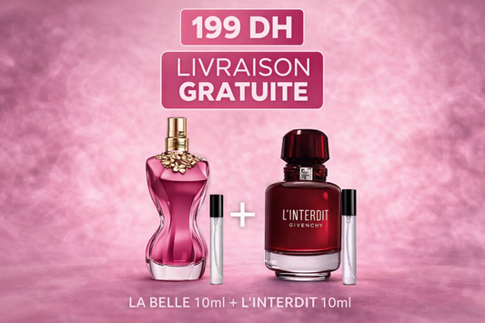 Pack 10ml La Belle EDP + 10ml L’Interdit