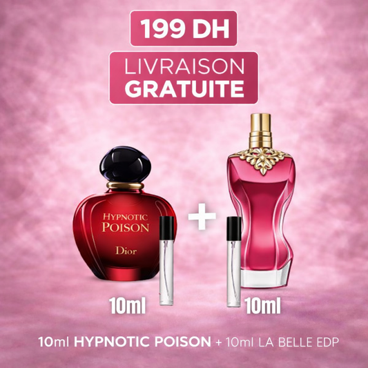 Pack 10ml Hypnotic Poison + 10ml La Belle EDP